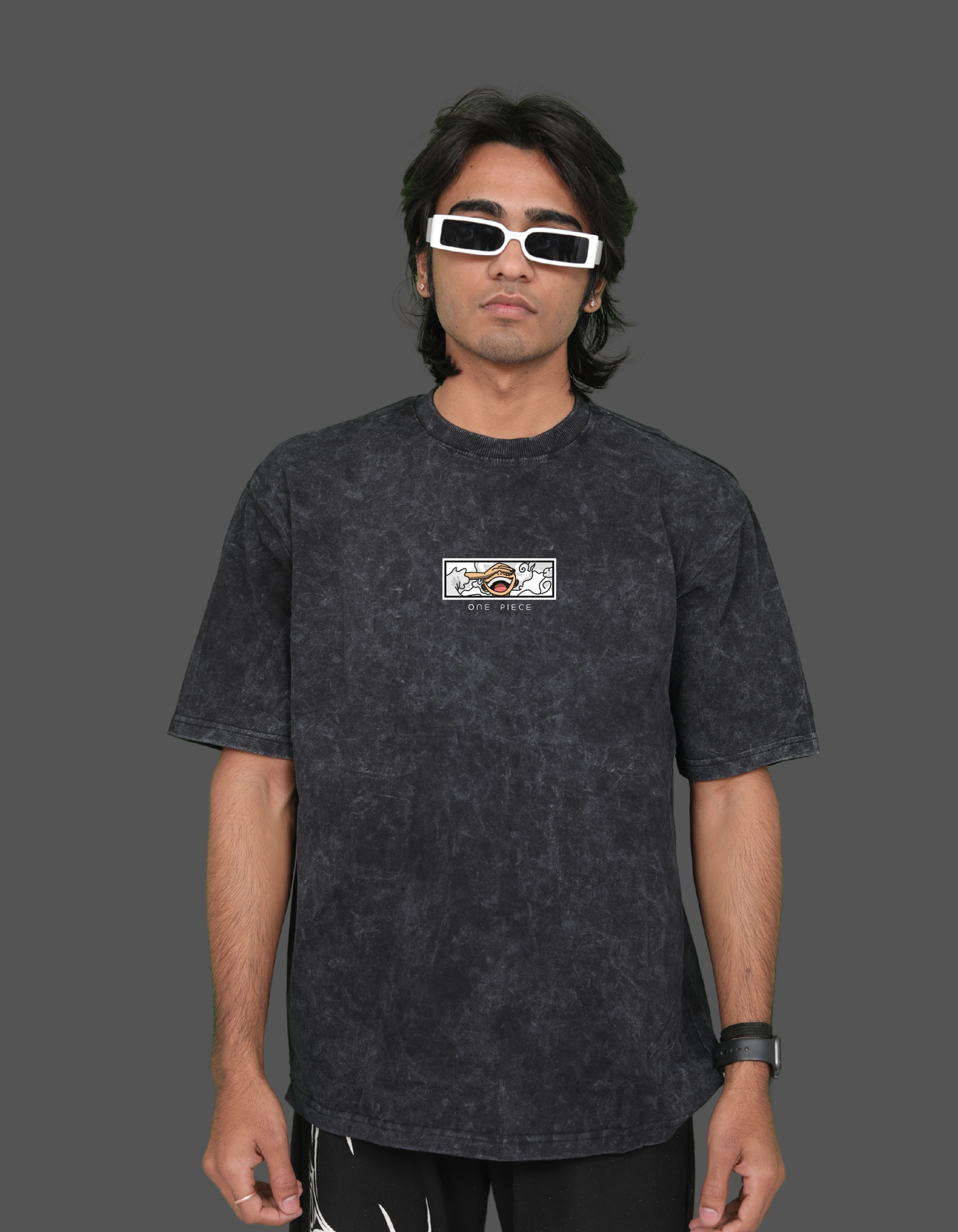 Premium ACID WASH "Ridiculous Power"Gym Tee