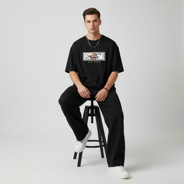 One Piece Luffy Gear 5 Oversized T-Shirt Collection