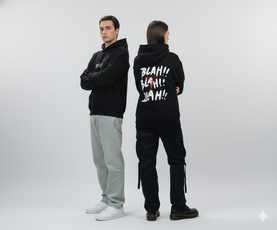 BABACOOL PREMIMIUM BLAH BLAH HOODIE