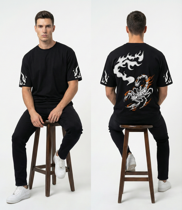 BABACOOL 'Scorpion Sting' Graphic T-Shirt